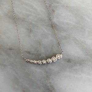 KC Designs Bezel Set Diamond Necklace